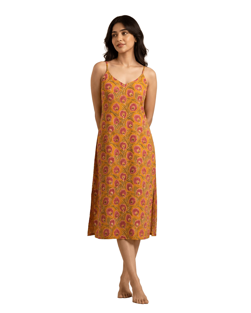 The Mustard Marigold Strappy Kurti