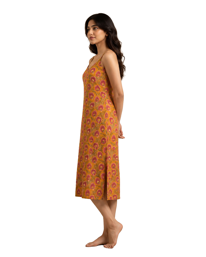 The Mustard Marigold Strappy Kurti