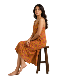 The Mustard Marigold Strappy Kurti